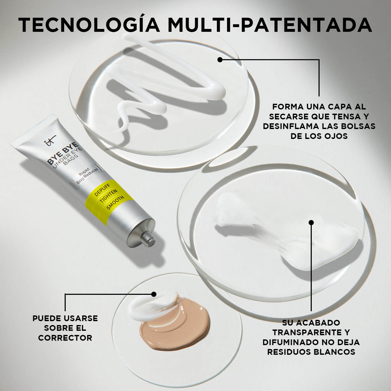 BYE BYE UNDER EYE BAGS (TRATAMIENTO PARA BOLSAS DE OJOS)